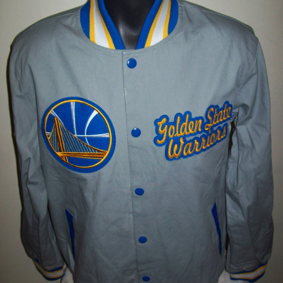 Golden State WARRIORS 4 Time NBA Champ Jacket - Picture 3 of 8